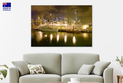 HMAS Vampire at Darling Harbour Maritime Museum Sydney Wall Art Decor 100% Australian Made