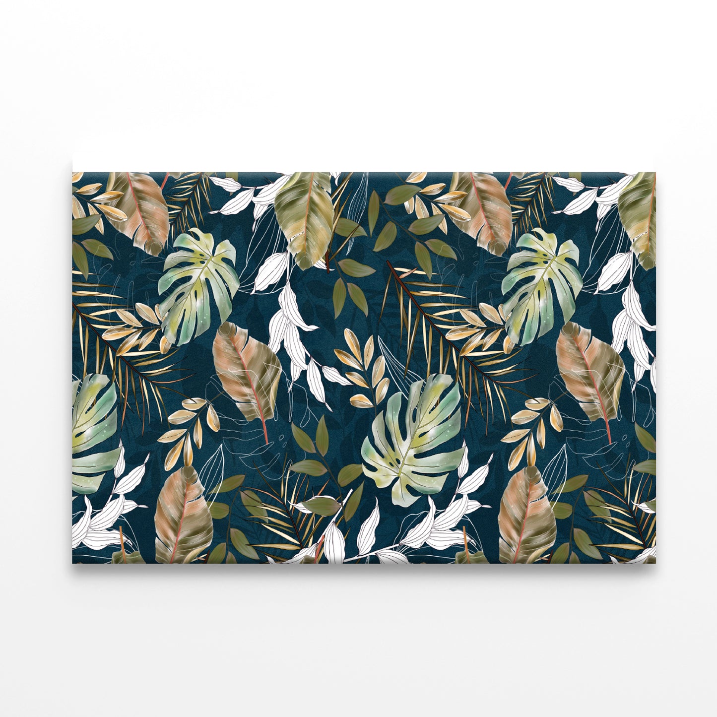 Beautiful Pattern of Tropical Leaves Print 100% Australian Made - Bella Home Decor