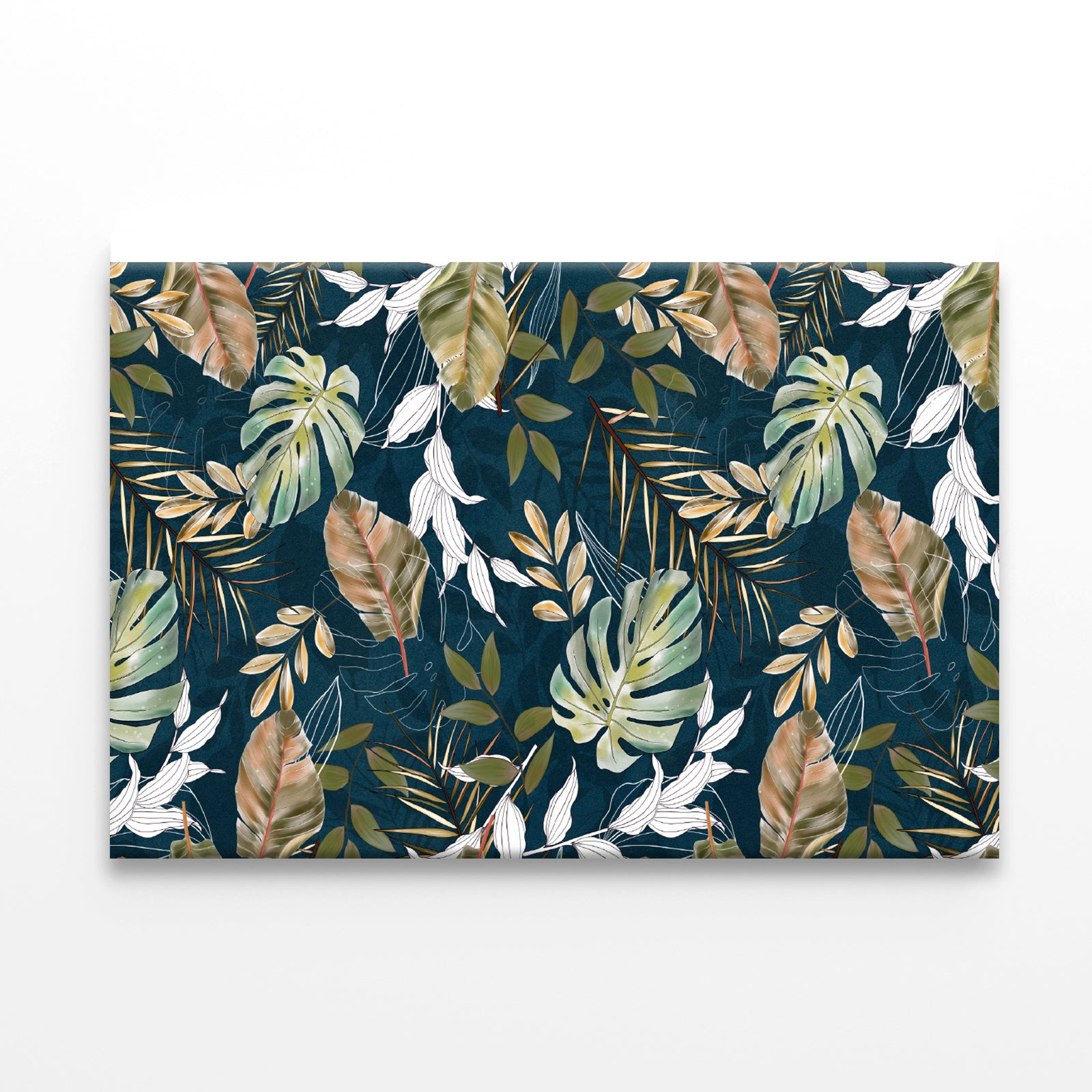 Beautiful Pattern of Tropical Leaves Print 100% Australian Made - Bella Home Decor