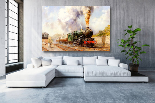 The Royal Duchy Train Acrylic Glass Print Tempered Glass Wall Art 100% Made in Australia Ready to Hang