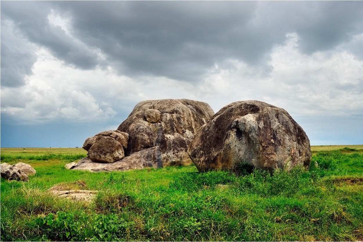 National Park Scenery with Rocks Home Decor Premium Quality Poster Print Choose Your Sizes