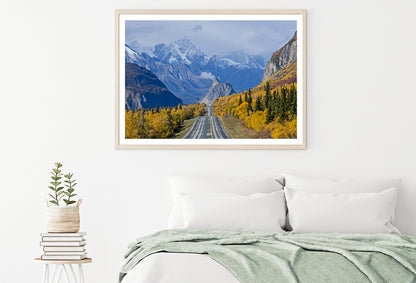 A Road Winding through a Mountainous Home Decor Premium Quality Poster Print Choose Your Sizes