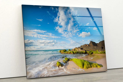 Sea & Mountain Scenery UV Direct Aluminum Print Australian Made Quality