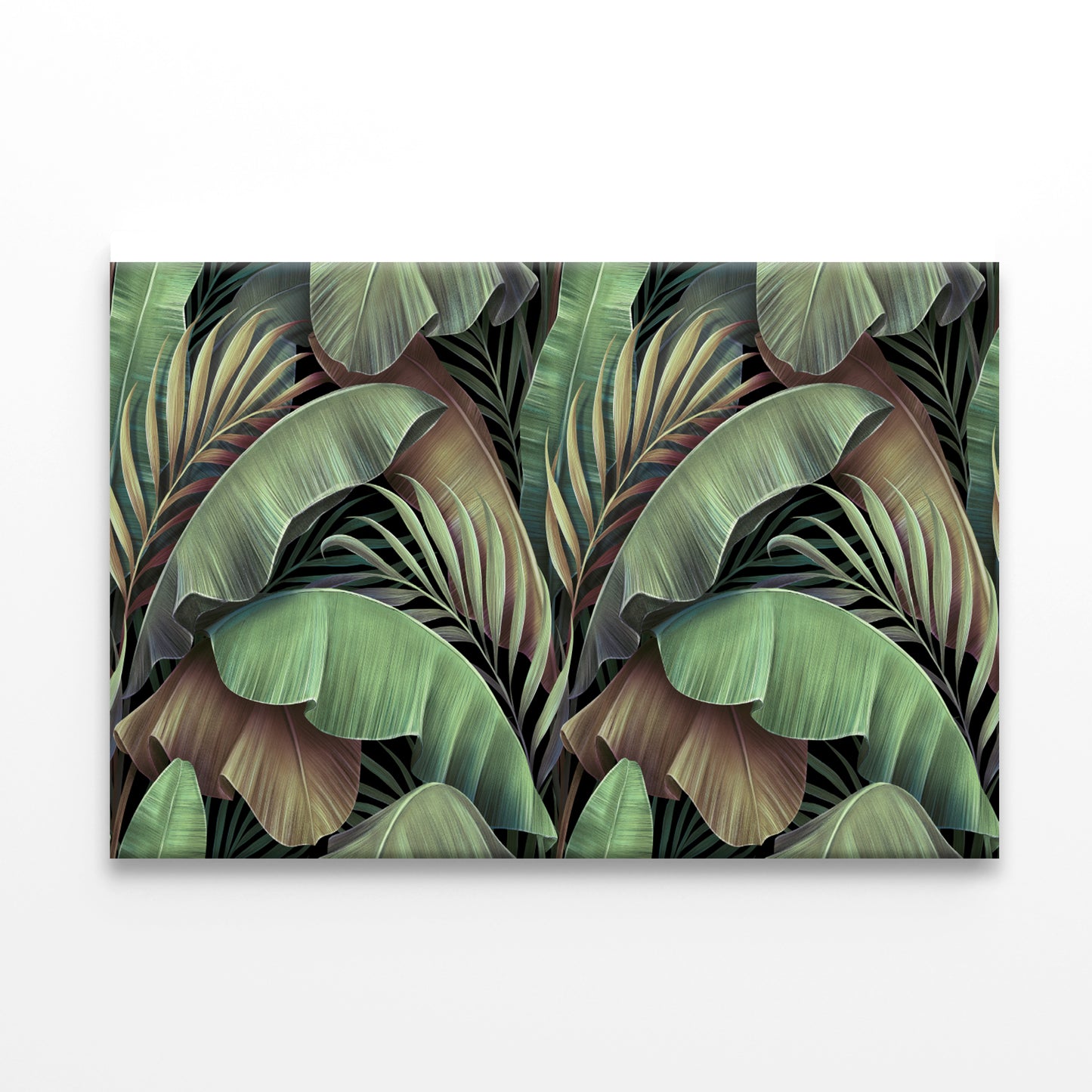 Banana Leaves Abstract Design Print 100% Australian Made - Bella Home Decor