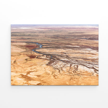 Lake Eyre South Australia Panoramic Wall Art Decor 100% Australian Made