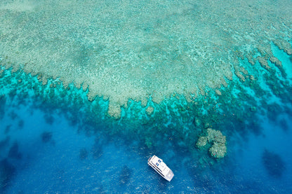 Great Barrier Reef Ocean View Queensland Wall Art Decor 100% Australian Made