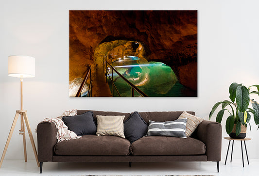 Jenolan Caves River Cave Water Pool New South Wales Wall Art Decor 100% Australian Made