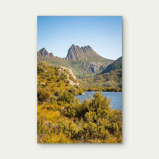 Cradle Mountain Dove Lake Tasmania Summit 40x60cm Metal Print Ready to Hang