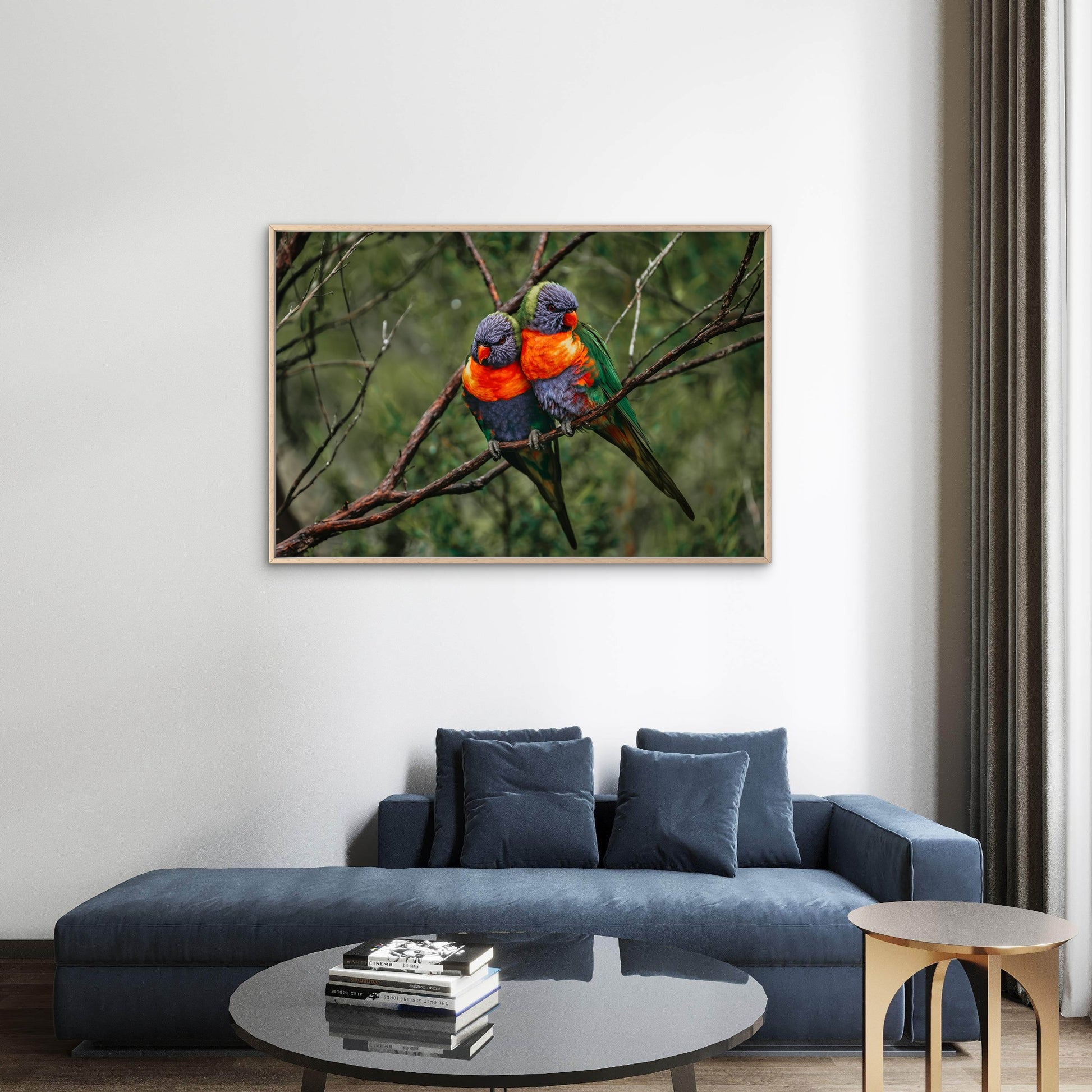 Rainbow Lorikeet Northern Queensland Wall Art Decor 100% Australian Made - Bella Home Decor