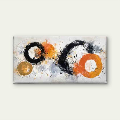 Cosmic Explosion of Colors Wall Art Canvas Office Home Room Framed 120x60cm - Bella Home Decor