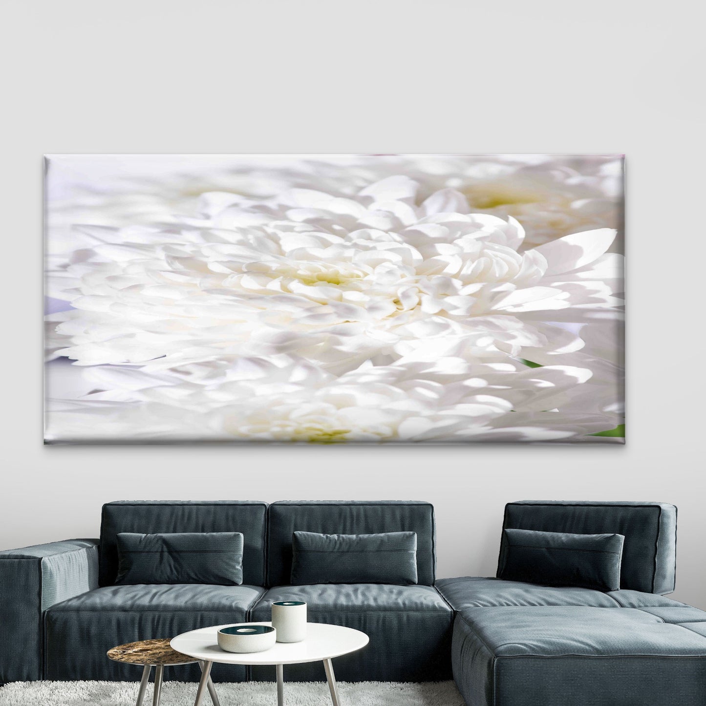 All Saint s Day Flower Wall Art Canvas Office Home Room Framed 120x60cm