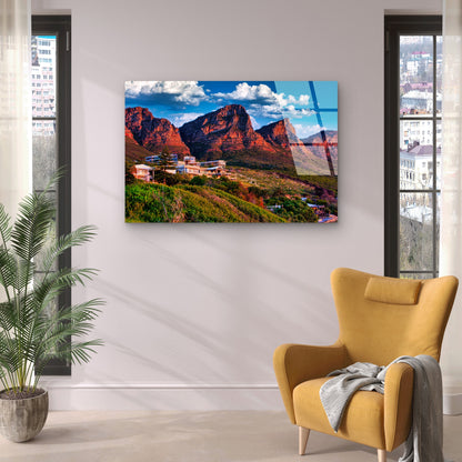 Twelve Apostles Table Mountain Range  Acrylic Glass Printing Wall Art Australian Made Quality