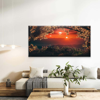 Astronaut Views The Universe Wall Art Canvas Office Home Room Framed 120x60cm
