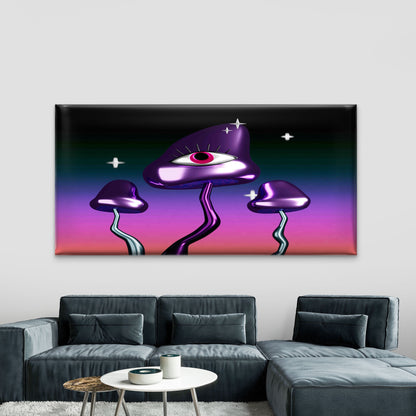Third Eye Awakening Wall Art Canvas Office Home Room Framed 120x60cm