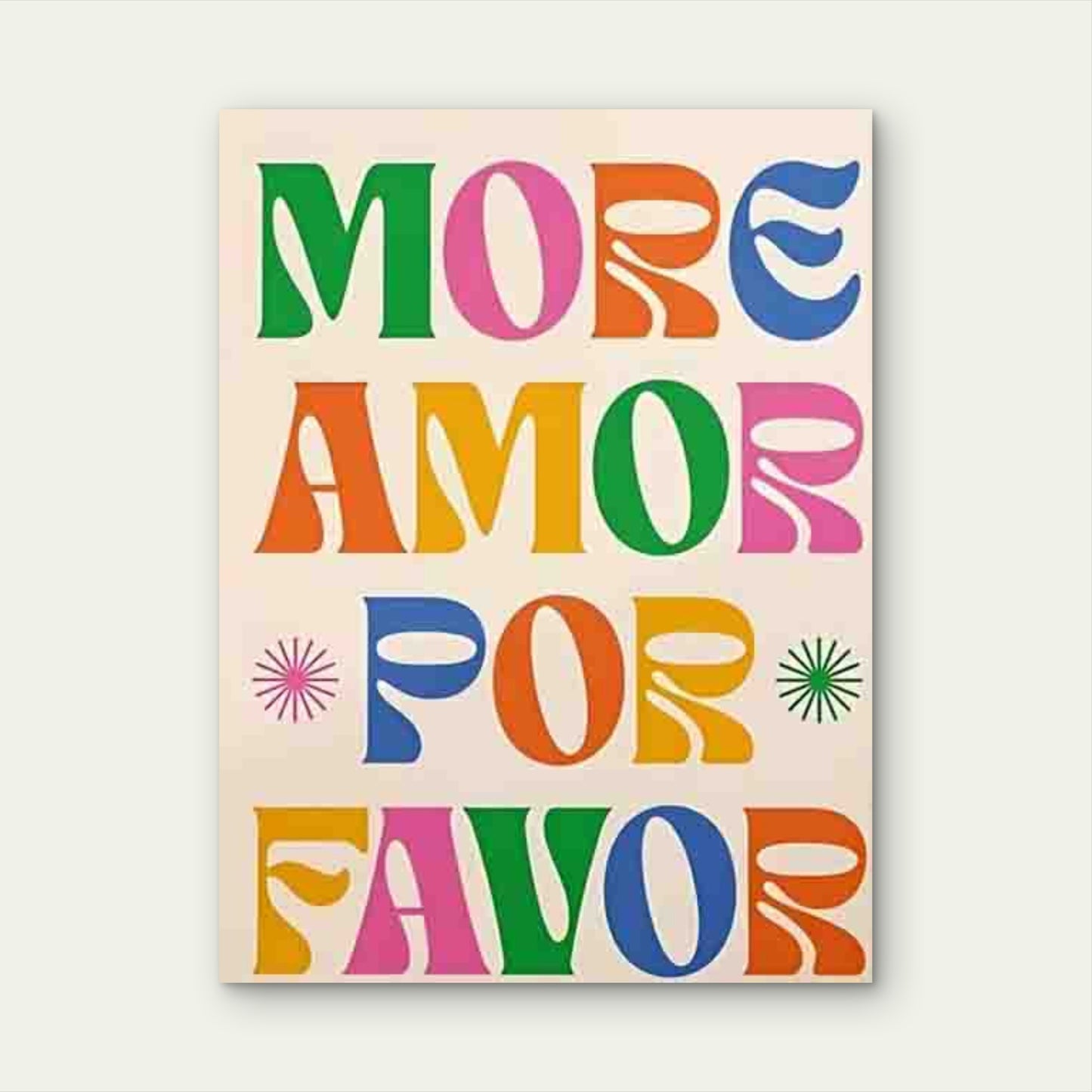 Inspirational Love Quote Retro 60x90cm Metal Print Ready to Hang