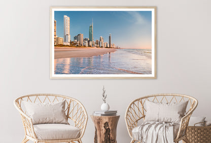 Shore of Mermaid Beach Australia Home Decor Premium Quality Poster Print Choose Your Sizes - Bella Home Decor