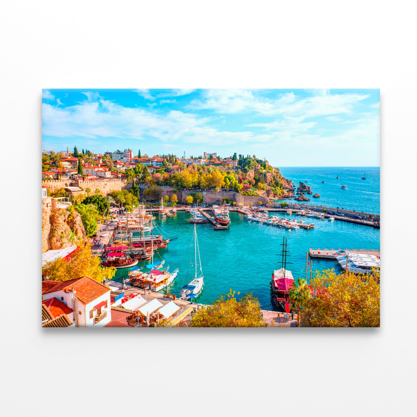 Old Town Kaleici Antalya Turkey Wall Art Decor 100% Australian Made - Bella Home Decor