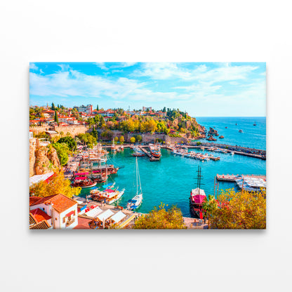 Old Town Kaleici Antalya Turkey Wall Art Decor 100% Australian Made - Bella Home Decor