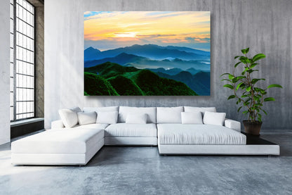 Blue Ridge Mountains Virginia UV Direct Aluminum Print Australian Made Quality