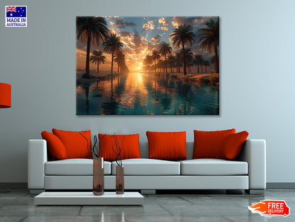 Sunset over the Sea Print 100% Australian Made - Bella Home Decor