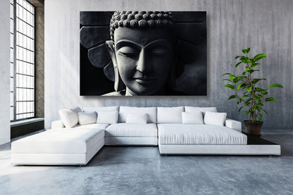 Buddha Statue Acrylic Glass Print Tempered Glass Wall Art 100% Made in Australia Ready to Hang