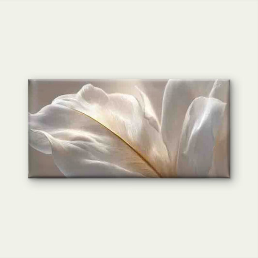 Elegant Feather a Soft Touch Wall Art Canvas Office Home Room Framed 120x60cm