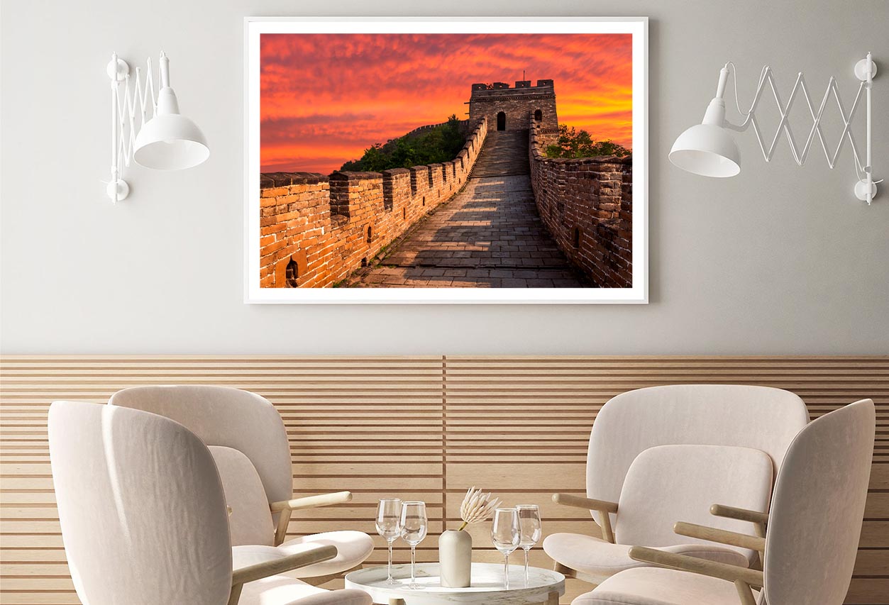 Great Wall of China at Mutianyu Home Decor Premium Quality Poster Print Choose Your Sizes