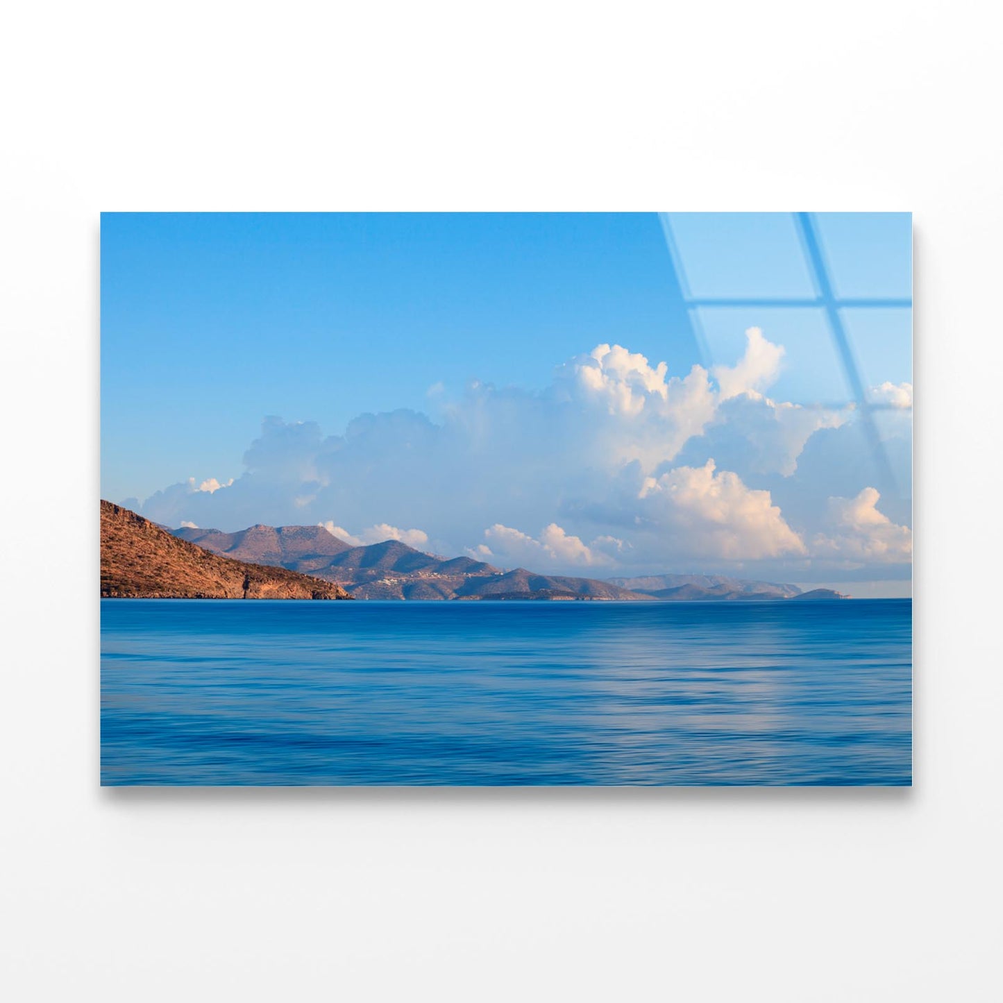 Landscapes of Crete Acrylic Glass Print Tempered Glass Wall Art 100% Made in Australia Ready to Hang