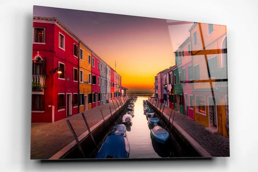 Venice Cityscape Acrylic Glass Print Tempered Glass Wall Art 100% Made in Australia Ready to Hang