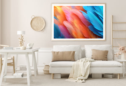 Feathers of a Bird Home Decor Premium Quality Poster Print Choose Your Sizes