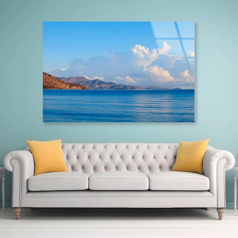 Landscapes of Crete Acrylic Glass Print Tempered Glass Wall Art 100% Made in Australia Ready to Hang