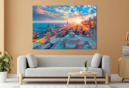 Mardin Old Town at Sunset, Turkey Wall Art Decor 100% Australian Made - Bella Home Decor