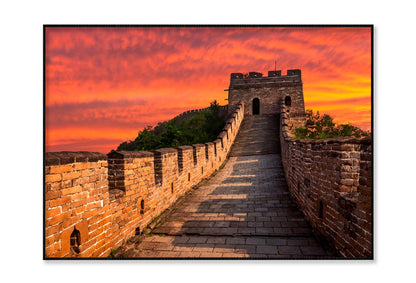 Great Wall of China at Mutianyu Home Decor Premium Quality Poster Print Choose Your Sizes