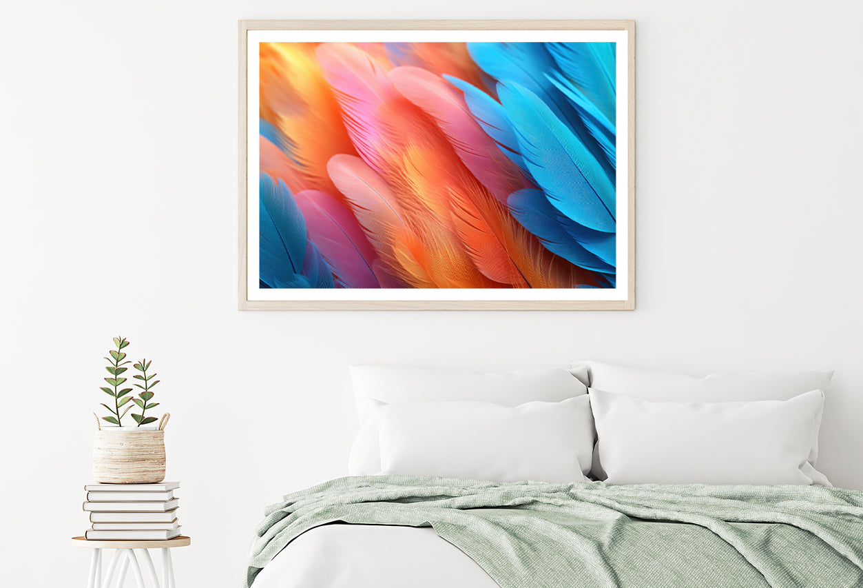 Feathers of a Bird Home Decor Premium Quality Poster Print Choose Your Sizes