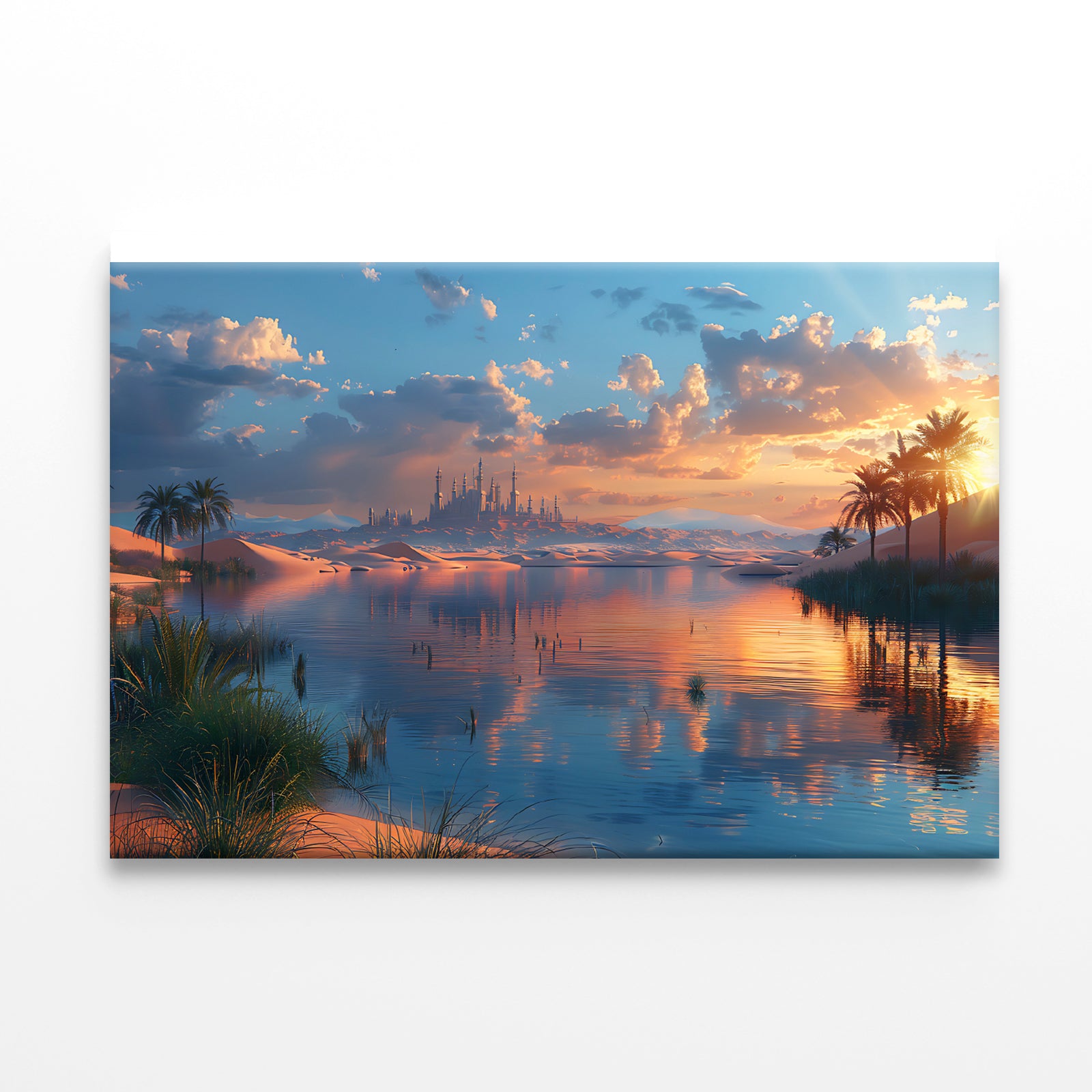 River, Trees, and a Sunset Print 100% Australian Made - Bella Home Decor
