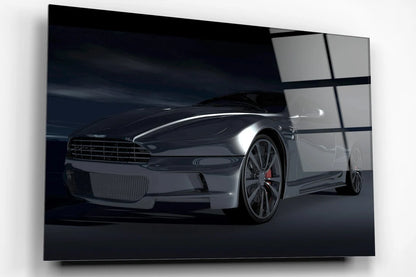 Aston Martin Supercar Acrylic Glass Print Tempered Glass Wall Art 100% Made in Australia Ready to Hang