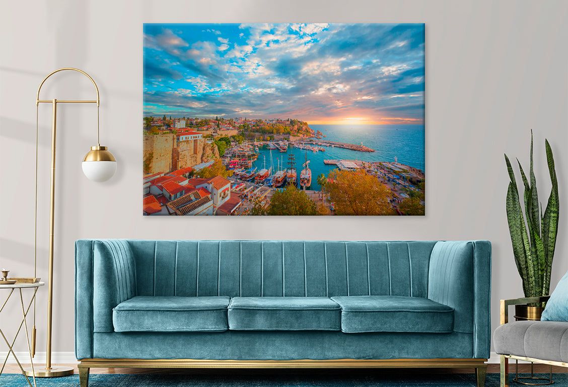 Kaleici Old Town Antalya Turkey Wall Art Decor 100% Australian Made - Bella Home Decor