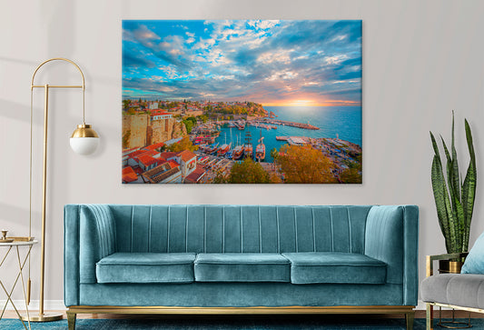 Kaleici Old Town Antalya Turkey Wall Art Decor 100% Australian Made - Bella Home Decor