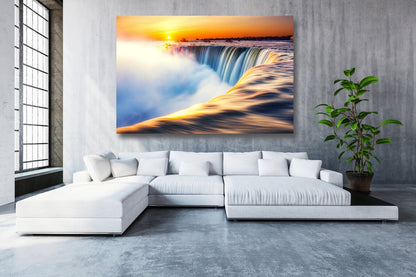 Niagara Falls Acrylic Glass Print Tempered Glass Wall Art 100% Made in Australia Ready to Hang