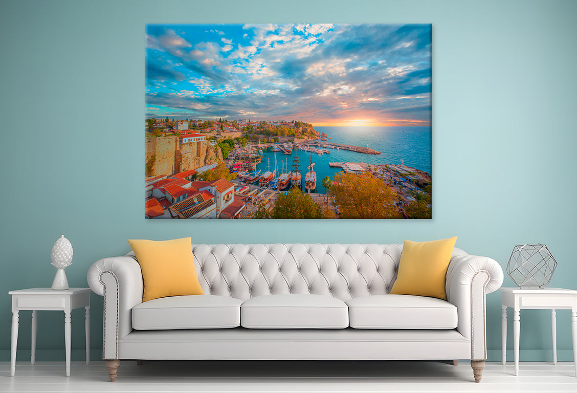 Kaleici Old Town Antalya Turkey Wall Art Decor 100% Australian Made - Bella Home Decor