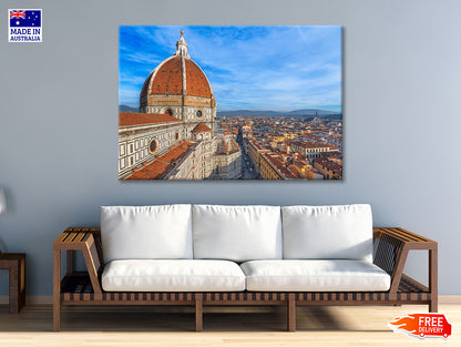 Brunelleschi's Dome in Bologna Print 100% Australian Made - Bella Home Decor