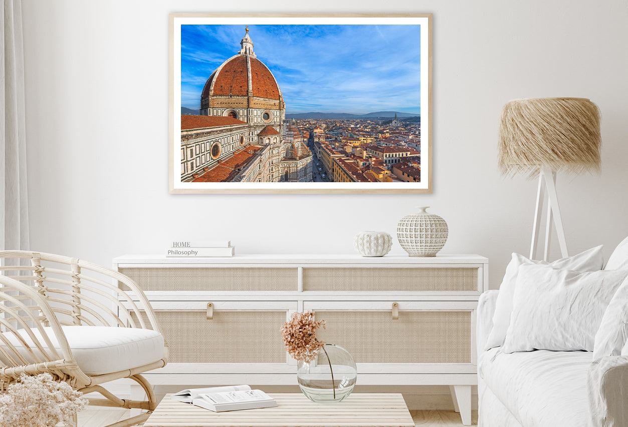 Brunelleschi's Dome in Bologna Home Decor Premium Quality Poster Print Choose Your Sizes - Bella Home Decor