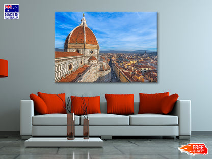 Brunelleschi's Dome in Bologna Print 100% Australian Made - Bella Home Decor