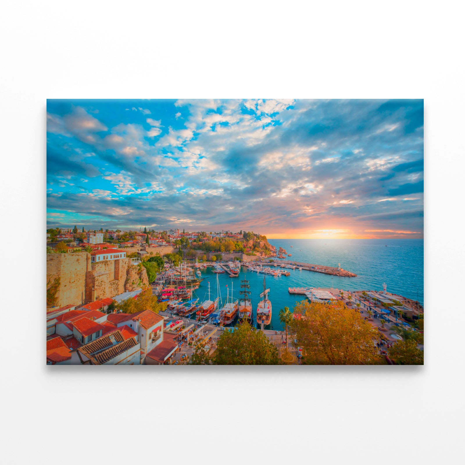 Kaleici Old Town Antalya Turkey Wall Art Decor 100% Australian Made - Bella Home Decor