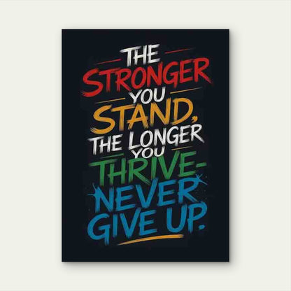 Inspirational Quote Art 60x90cm Metal Print Ready to Hang - Bella Home Decor