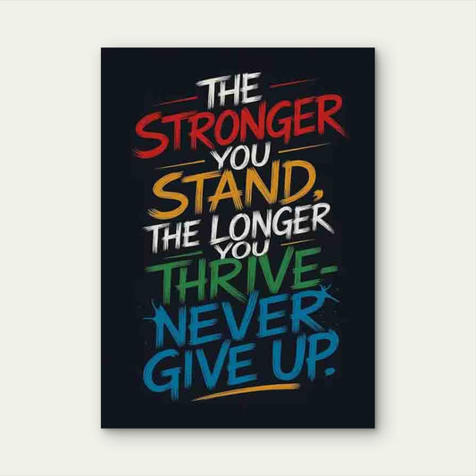 Inspirational Quote Art 60x90cm Metal Print Ready to Hang - Bella Home Decor