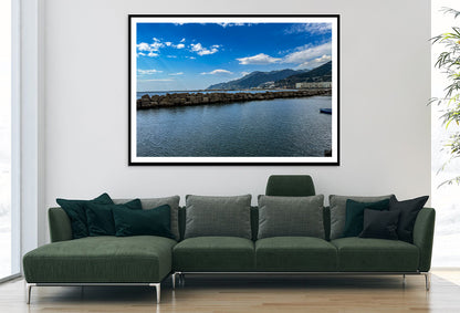 Beautiful Coast of Salerno Italy Home Decor Premium Quality Poster Print Choose Your Sizes - Bella Home Decor