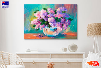 Spring Lilac In A Vase Art Work Oil Painting Limited Edition High Quality Print