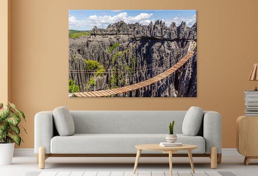 Madagascar Tsingy de Bemaraha Wall Art Decor 100% Australian Made