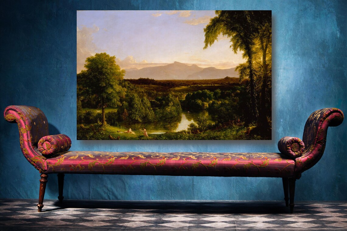 Thomas Cole, View On The Catskill UV Direct Aluminum Print Australian Made Quality